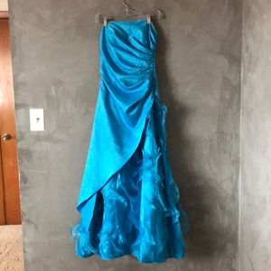 Blue Prom Dress